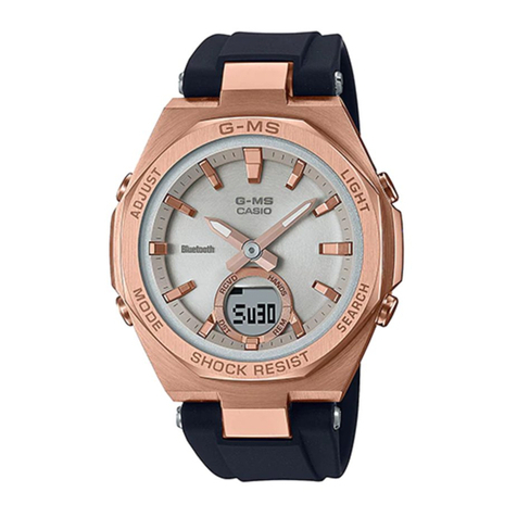 Casio 5659 Operation guide