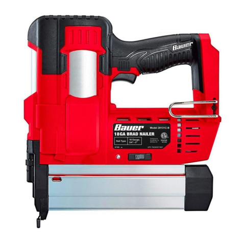 Bauer 20131C-B Owner's manual & safety instructions