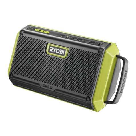 Ryobi RBT18 Original instructions