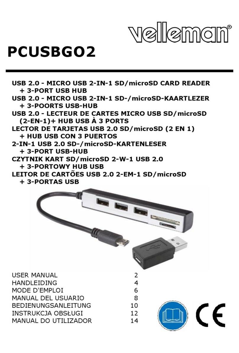 Velleman PCUSBGO2 user manual