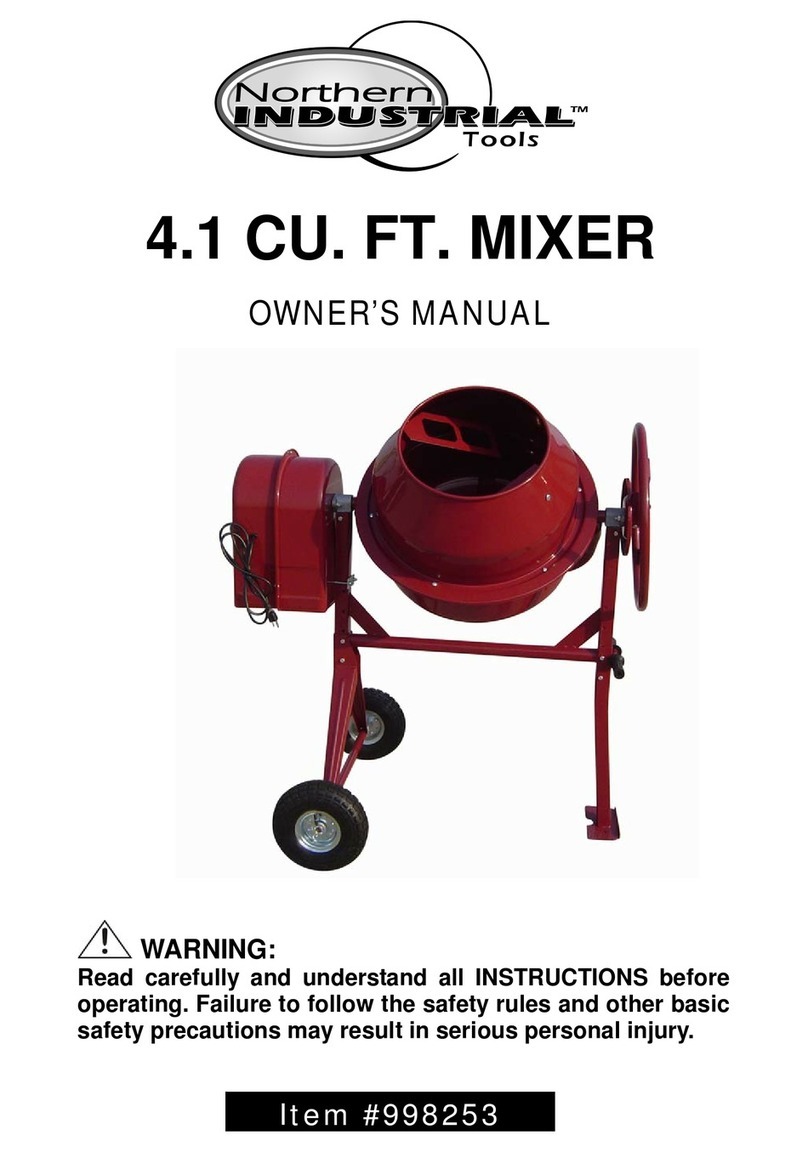 Northern Industrial Tools 998253 owner's manual
