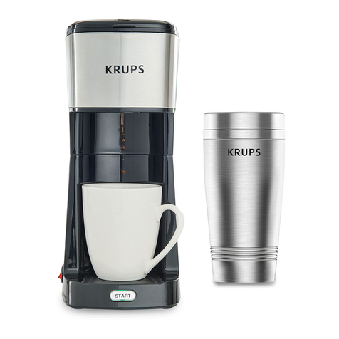 Krups Simply Brew To Go User manual