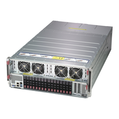 Supermicro SUPERSERVER 4029GP-TVRT User manual