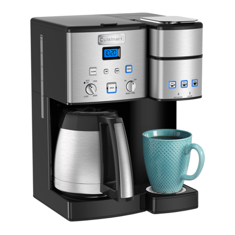 Cuisinart Thermal Coffee Center SS-20 Series Quick reference guide