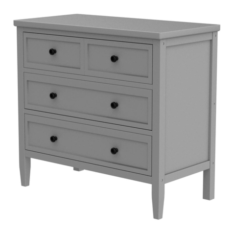 Delta Epic 3 Drawer Dresser manual
