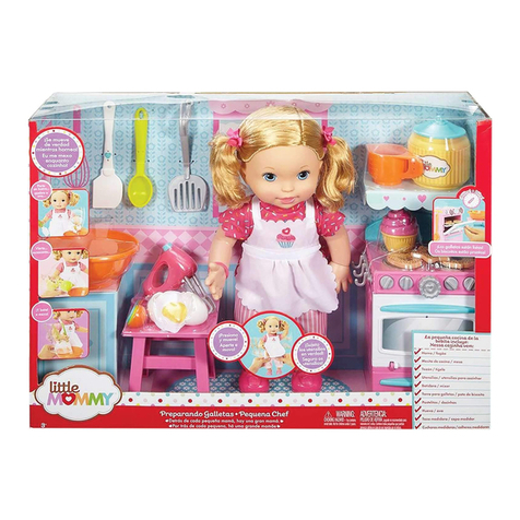 Mattel little MOMMY Bake with Me Baby User manual Mattel little MOMMY Bake with Me Baby User manual