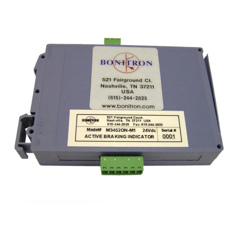 bonitron M3452ON Customer Reference Manual