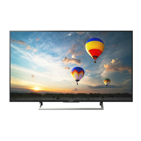 Sony KD-49X8200E User manual