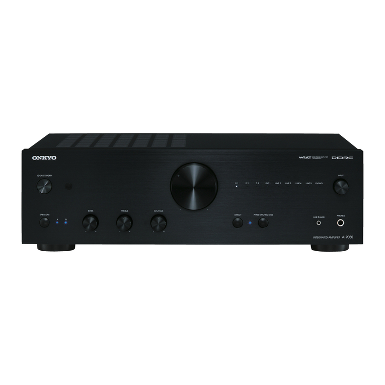 Onkyo A-9050 User manual