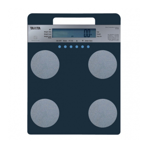 Tanita DC-240 instruction manual