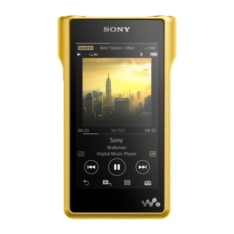 Sony WALKMAN NW-WM1Z User manual