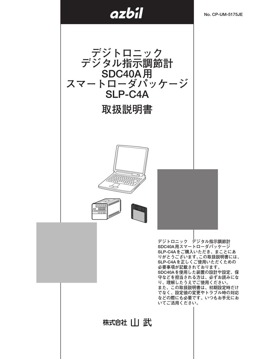 Azbil SLP-C4A user manual