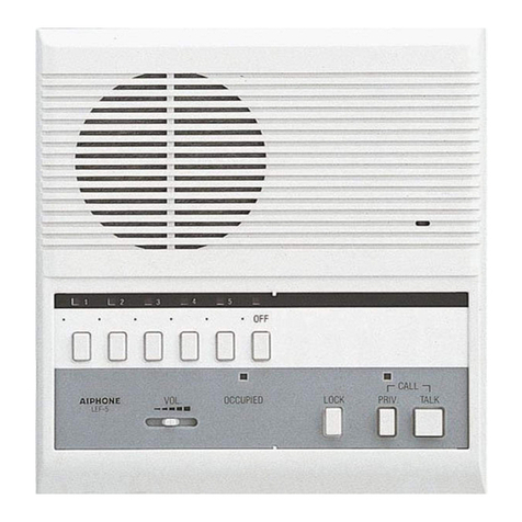 Aiphone LEF Series User manual Aiphone LEF Series User manual