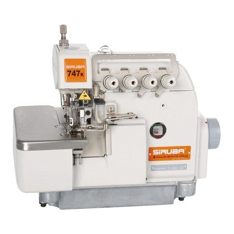 Siruba 700K User manual Siruba 700K User manual