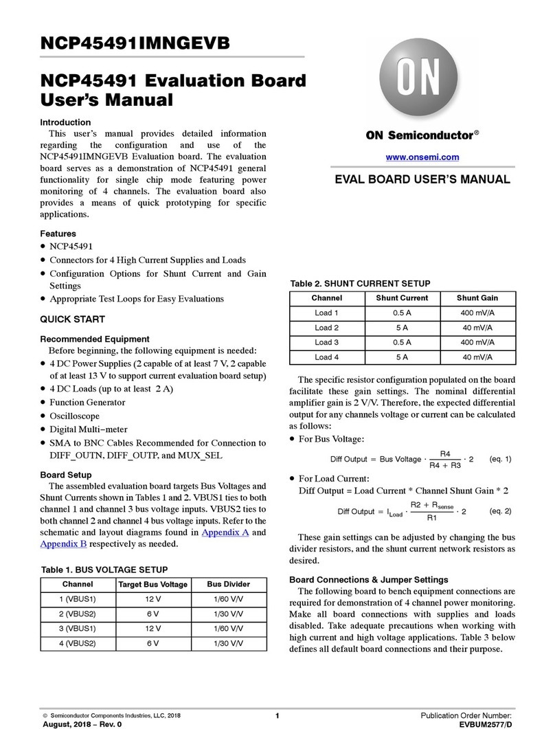 ON Semiconductor NCP45491IMNGEVB User manual
