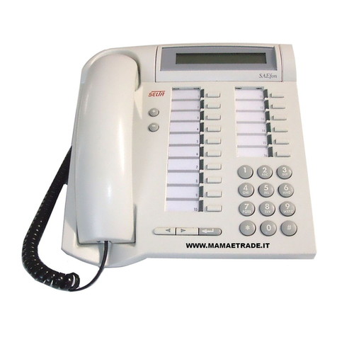Selta SAEfon User manual Selta SAEfon User manual