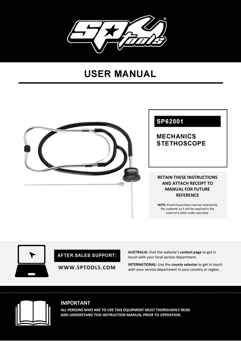 SP tools SP62001 user manual
