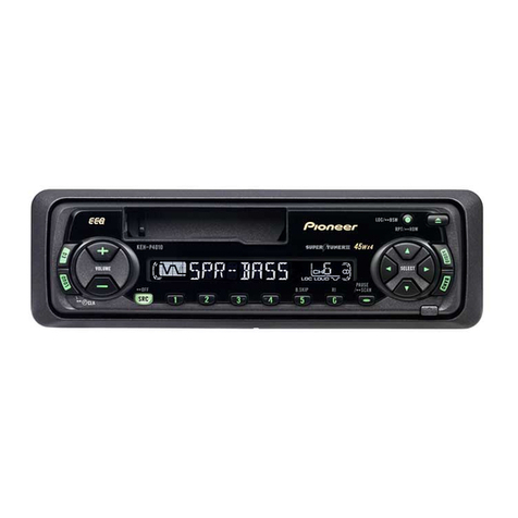 Pioneer KEH-P4010R User manual