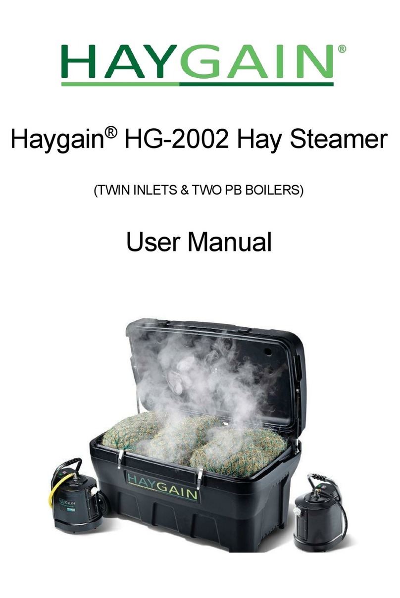 HAYGAIN HG-2002 user manual