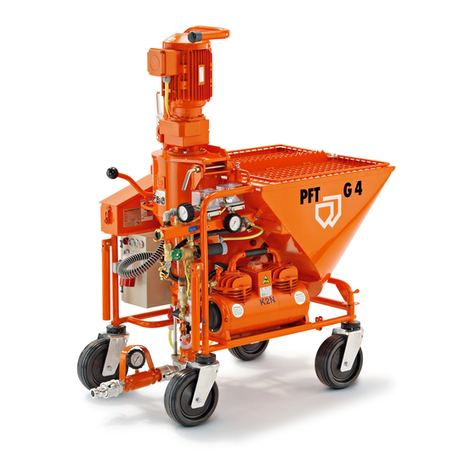 PFT PFT G4 operating manual