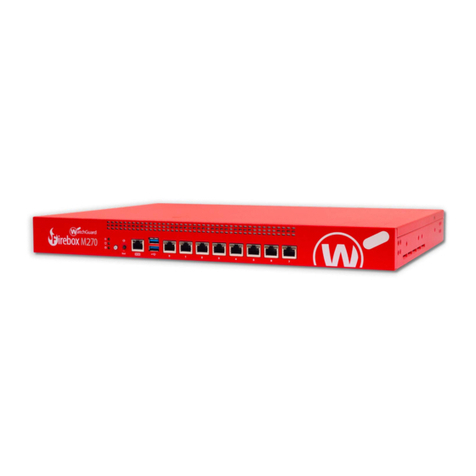 Watchguard Firebox M270 User manual