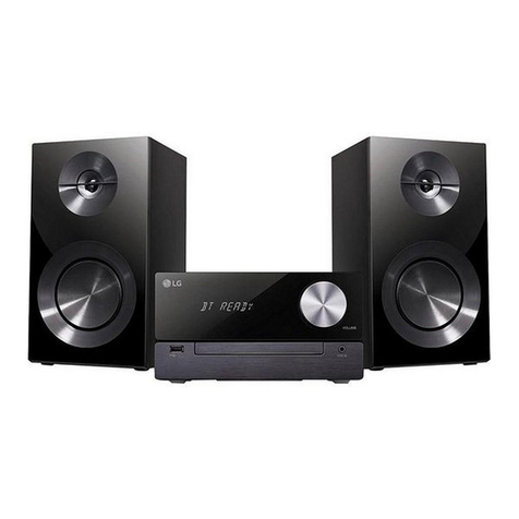 LG CM2460DAB User manual
