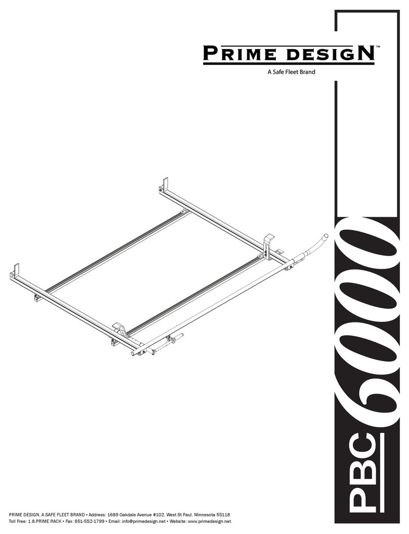 Safe Fleet Prime Design PBC 6000 Assembly instructions