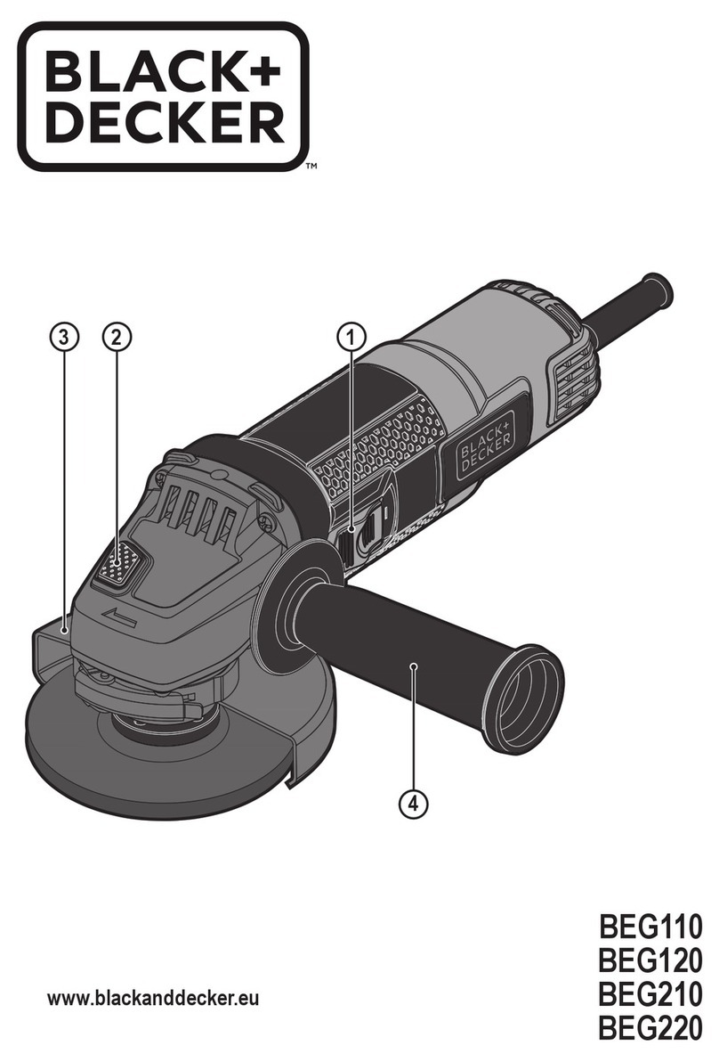 Black & Decker BEG110 User manual