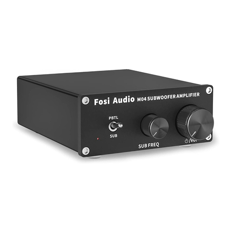 Fosi Audio M04 User manual