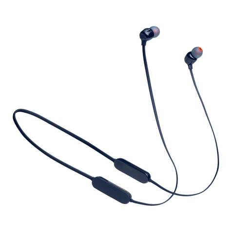 JBL TUNE125 User manual