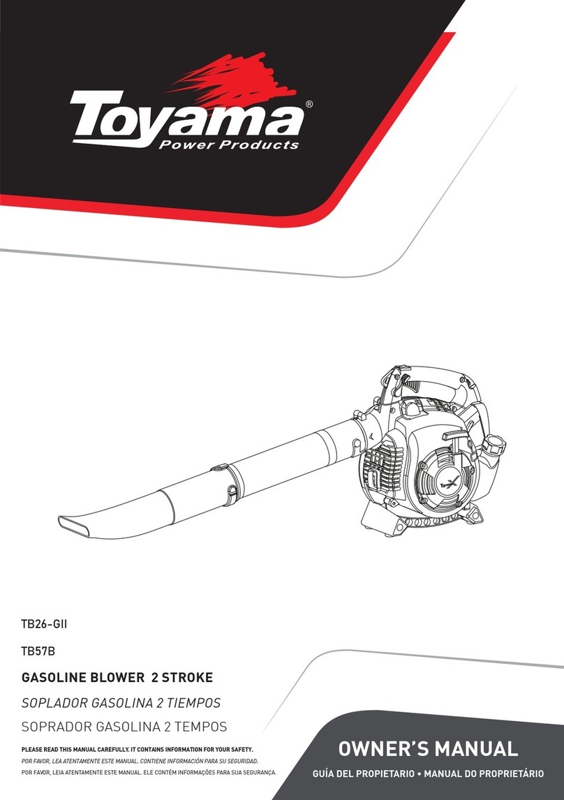 Toyama TB26-GII owner's manual