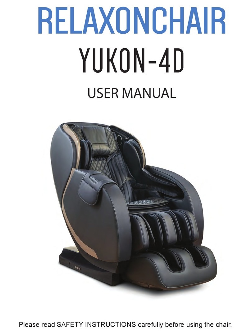 RELAXONCHAIR YUKON-4D user manual