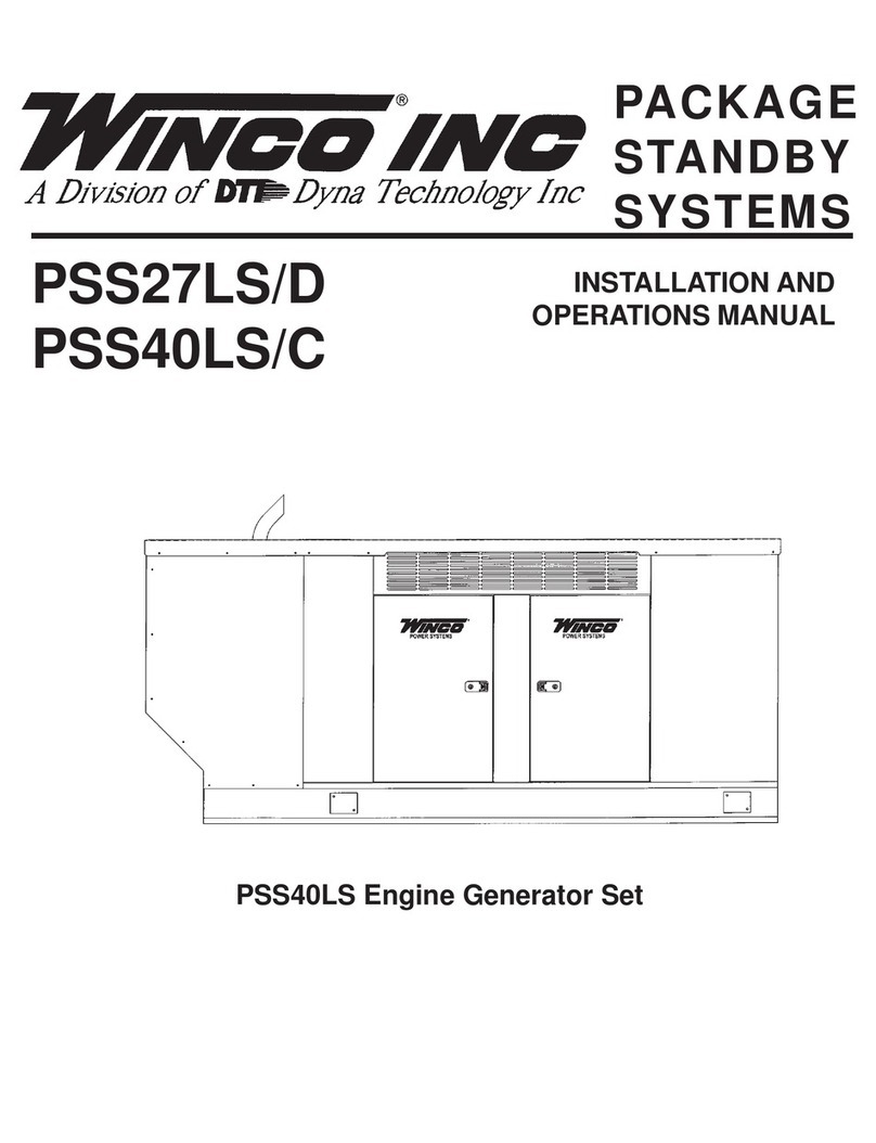DTI Dyna Technology Winco PSS40LS User manual