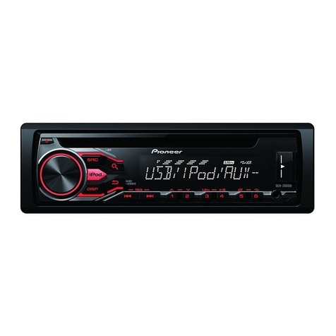 Pioneer DEH-2800UI owner's manual