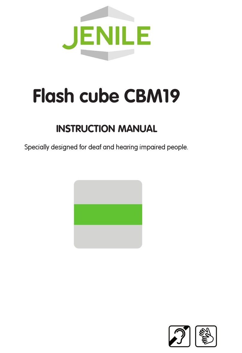 Jenile CBM19 instruction manual