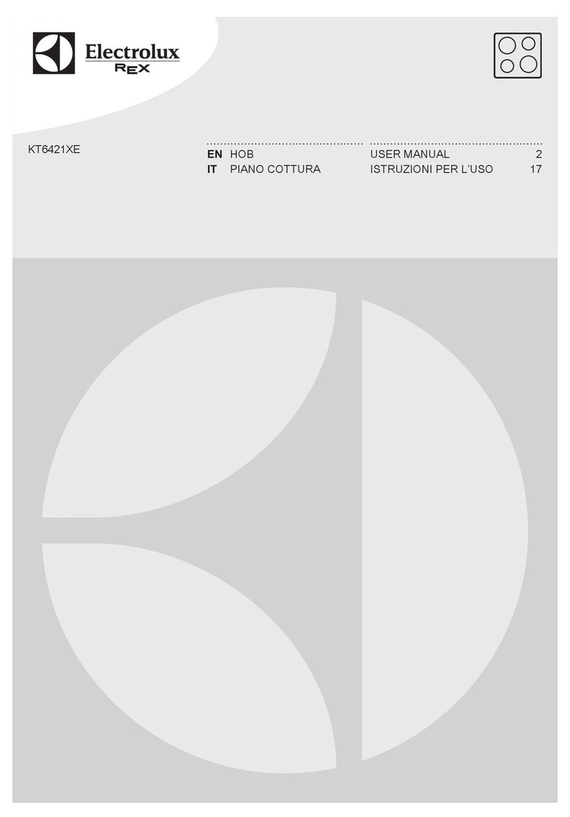 Electrolux REX KT6421XE user manual