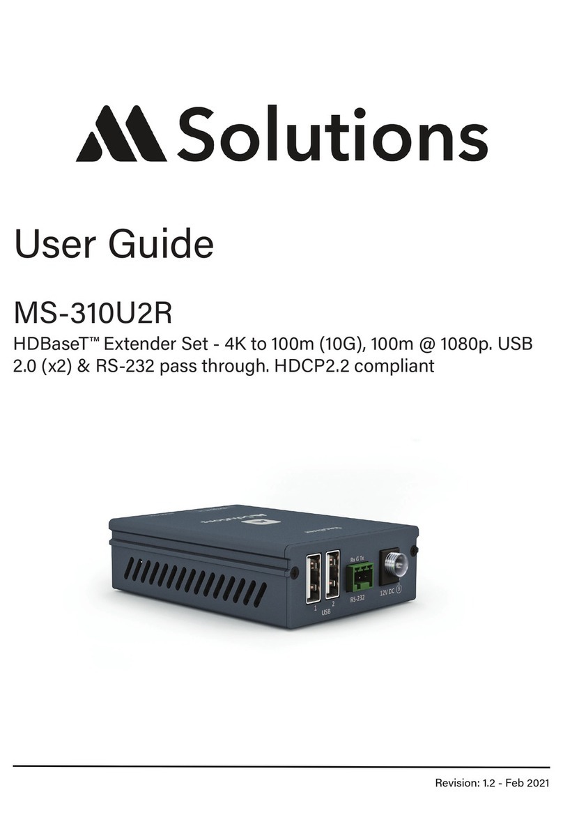 M Solutions MS-310U2R user guide