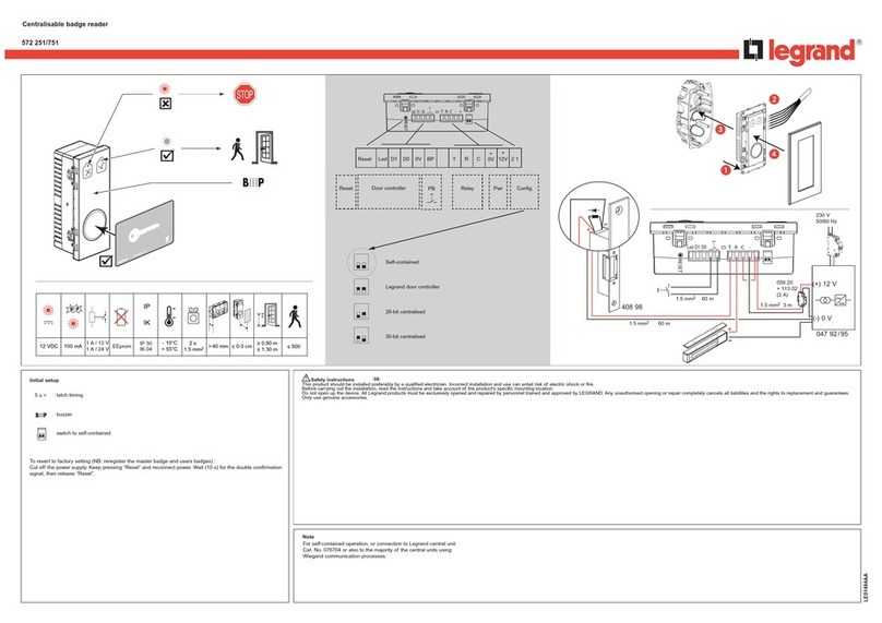 LEGRAND 572 251 manual