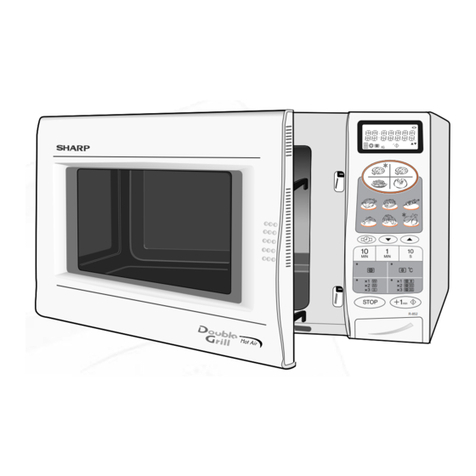 Sharp R-852 User manual