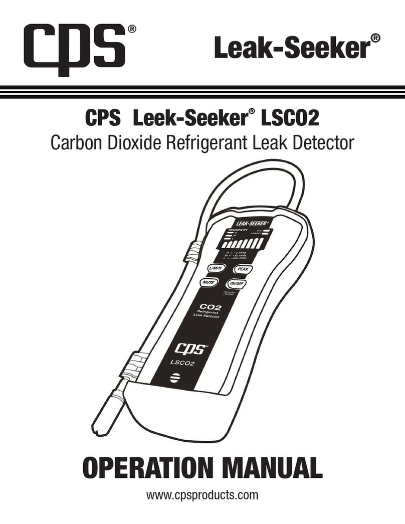 CPS Leak-Seeker LSCO2 User manual