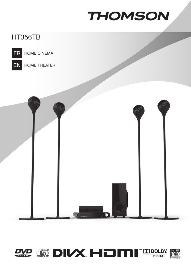 THOMSON HT356TB User manual