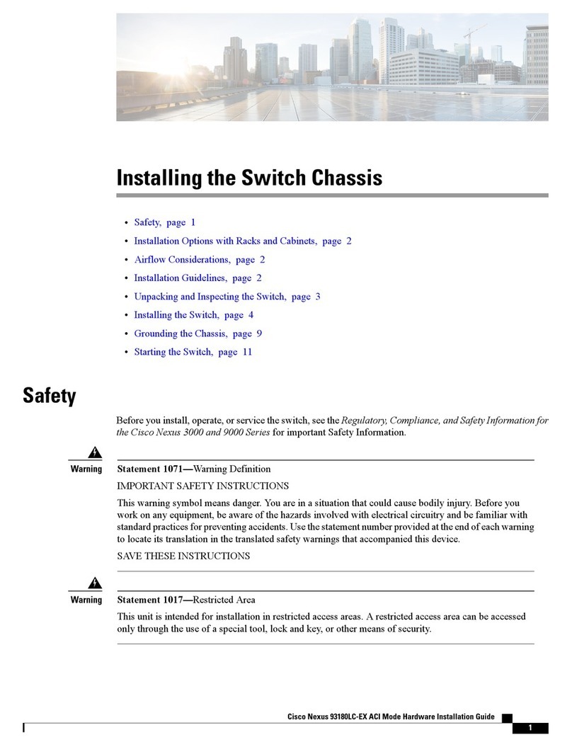 Cisco Nexus 93180LC-EX User manual