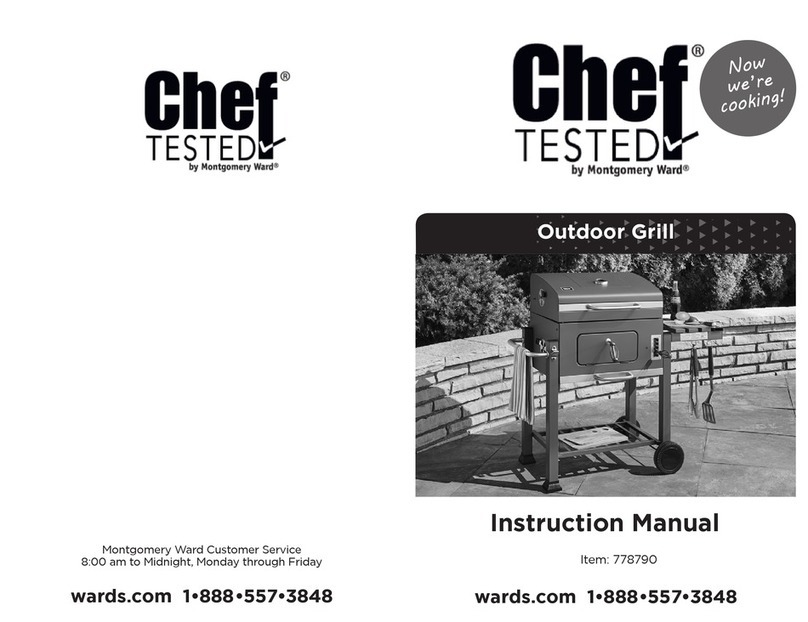 Montgomery Ward Chef Tested 778790 instruction manual