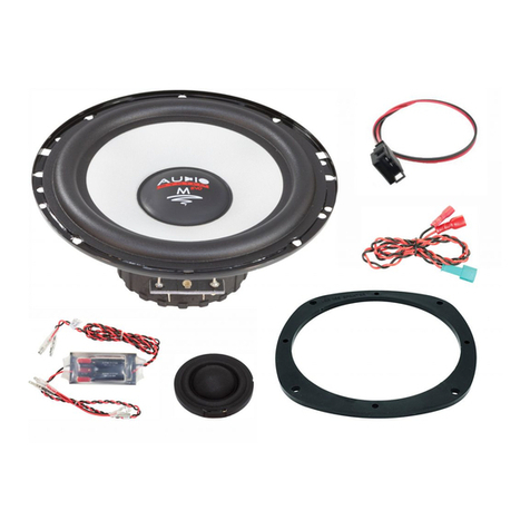 Audiosystem MFIT MERCEDES SPRINTER W907 EVO 2 User manual