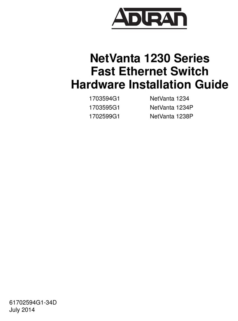 ADTRAN NetVanta 1234P Manual ADTRAN NetVanta 1234P Manual