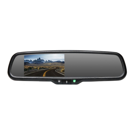 Rear view safety RVS-718-BT User manual