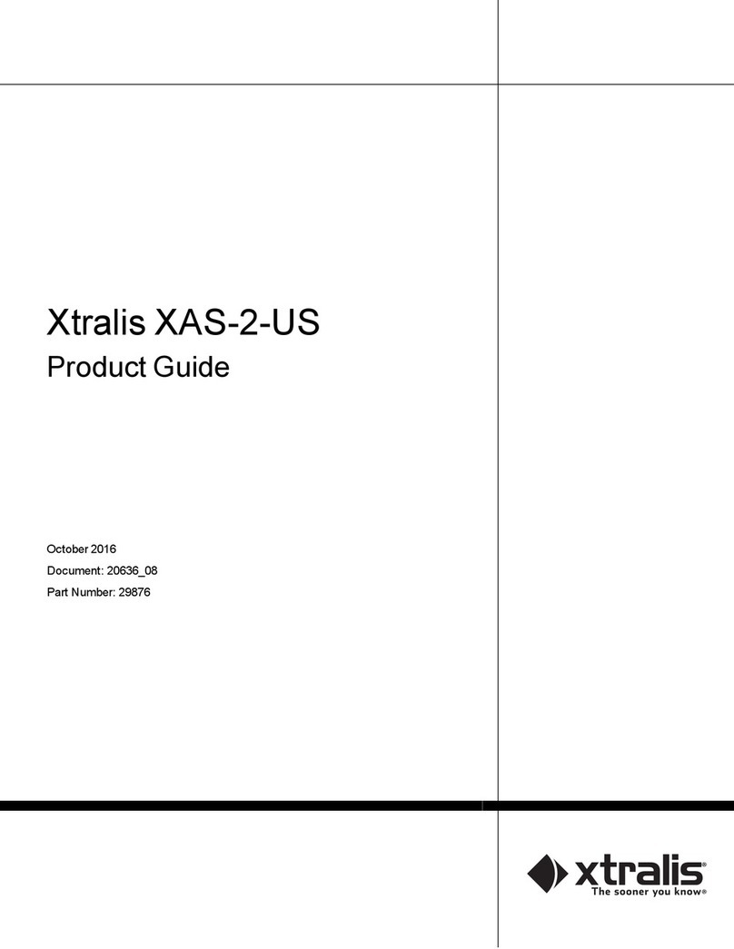 Xtralis XAS-2-US User manual