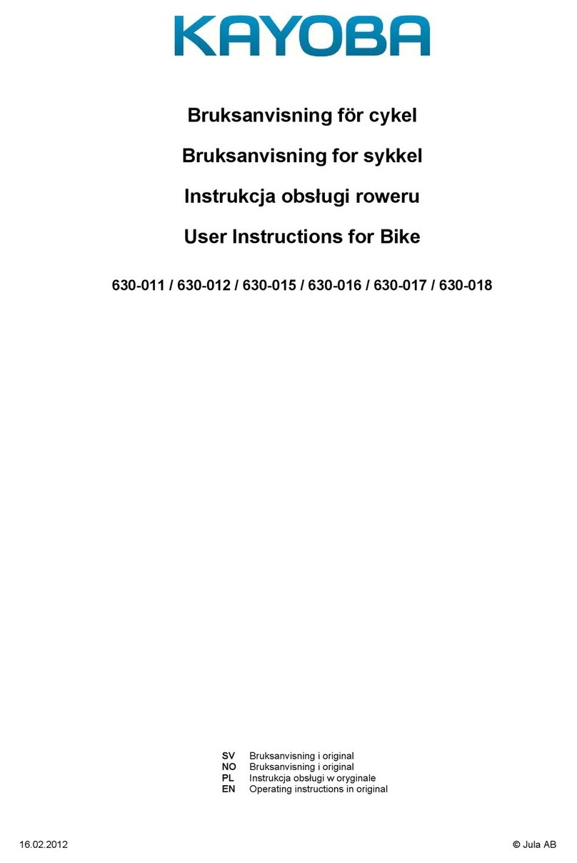 Kayoba 630-011 User instructions