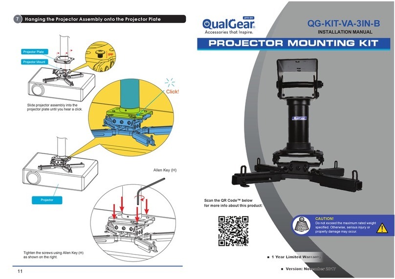 QualGear QG-KIT-VA-3IN-B instruction manual