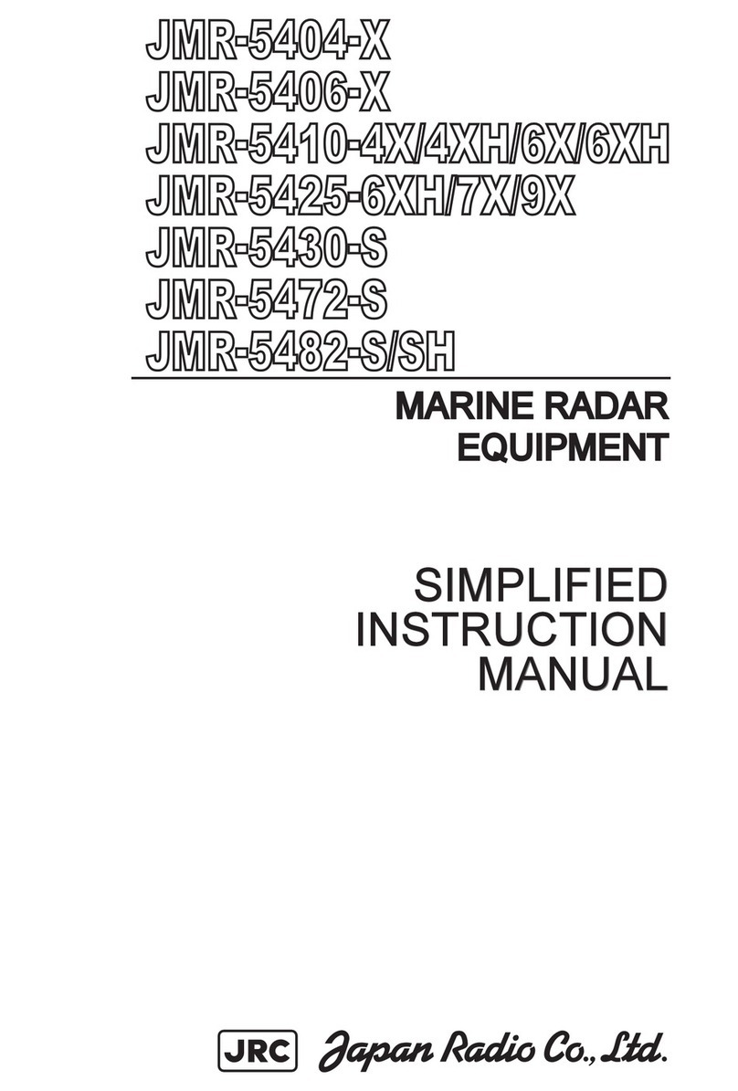 JRC JMR-5404-X User manual